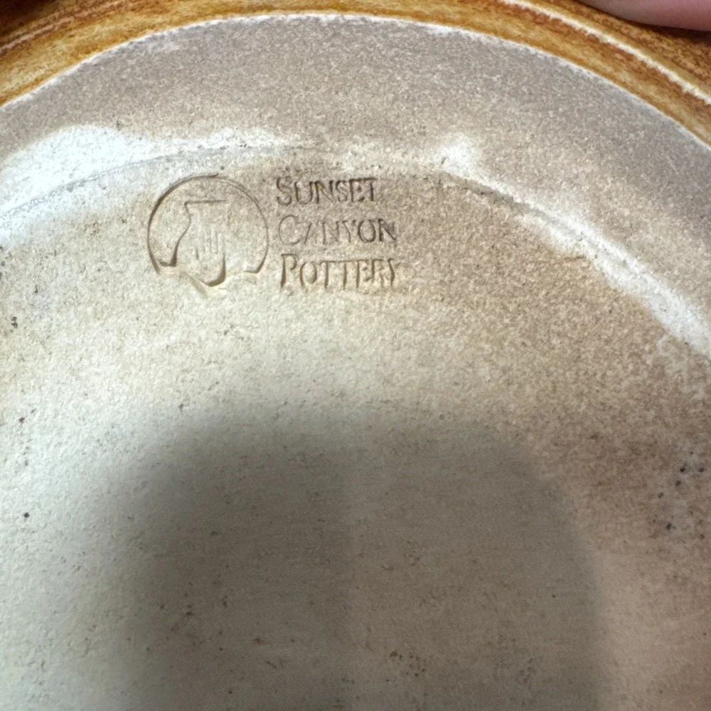 Sunset Canyon Pottery Berry Bowl Colander • Handmade Ceramic